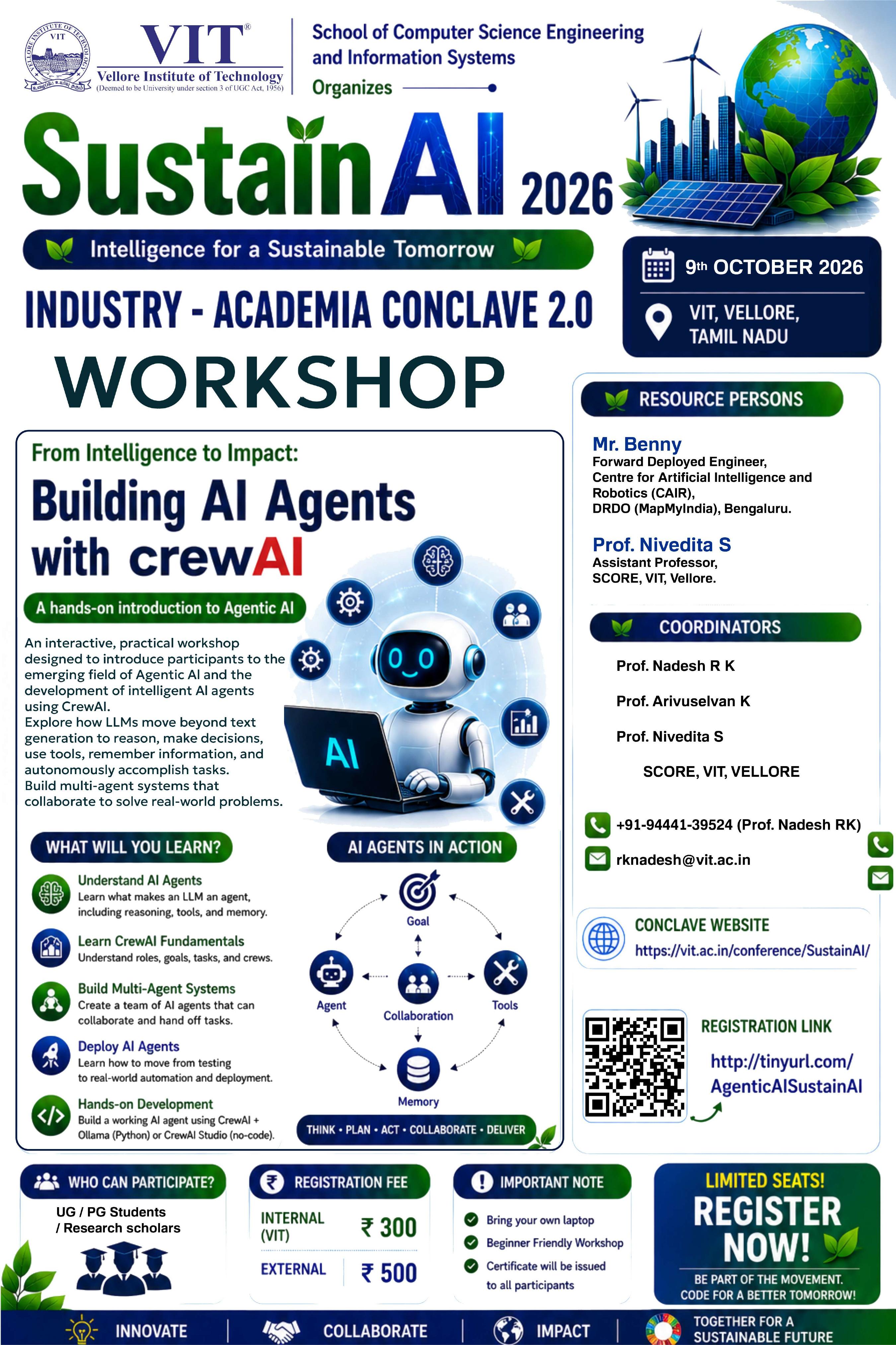 SustainAI 2026 workshop brochure