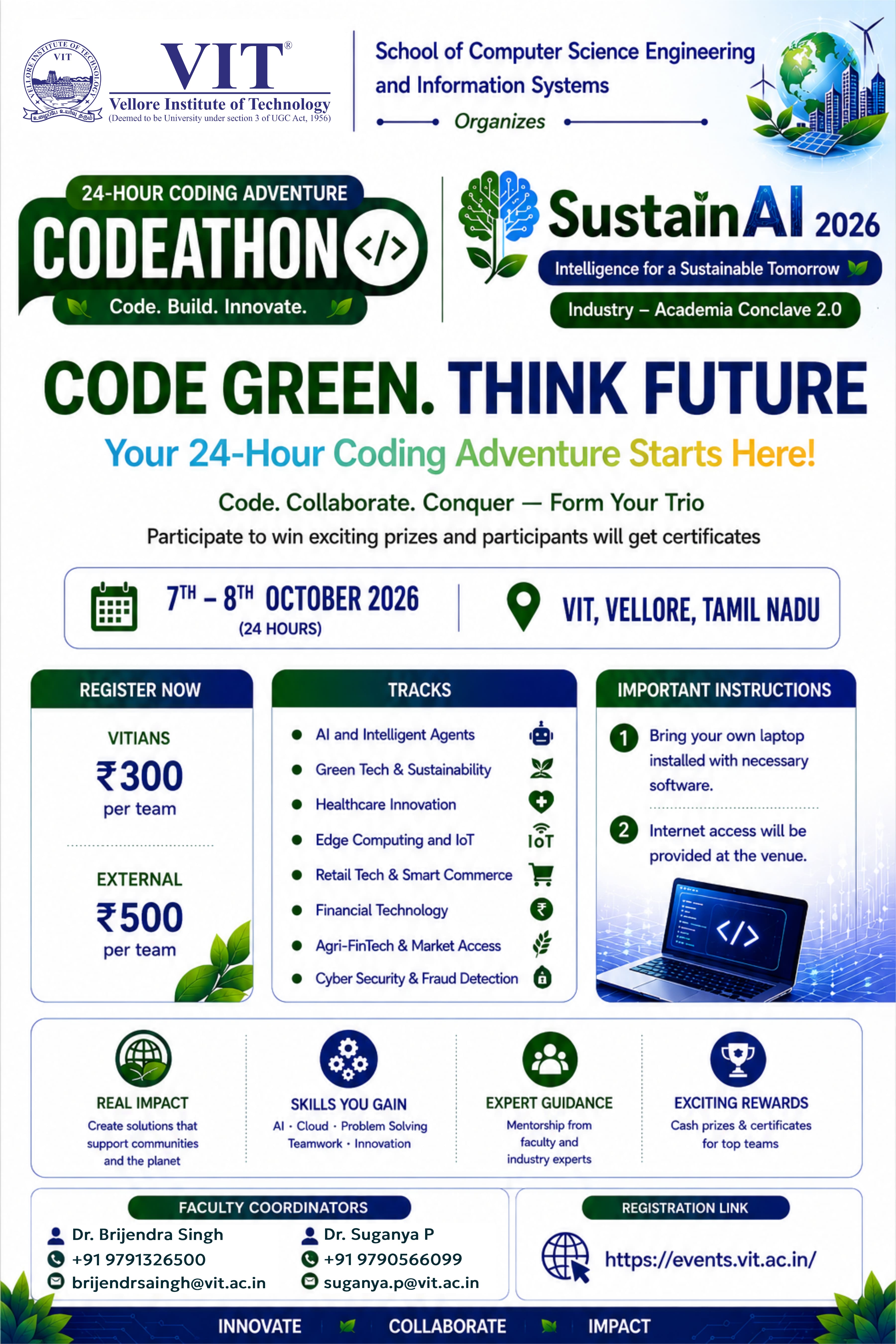 SustainAI 2026 event artwork