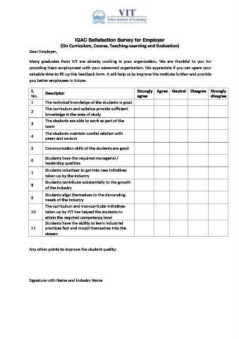 Page 3 - Stakeholder Feedback Templates