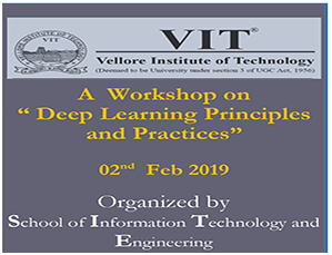 A Workshop on Deep Learning Principles and Practices