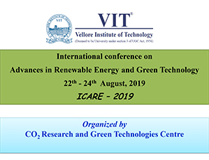 International conference on Advances in Renewable Energy and Green Technology