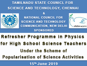 Refresher Programme in Physics for High School Science Teachers