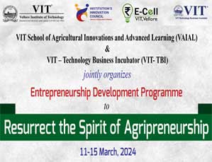 Entrepreneurship Development Programme to Resurrect the Spirit of Agripreneurship