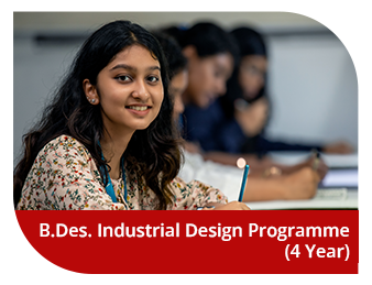 B.Des Industrial Design 4 Year Programme (2024-25 Admissions)