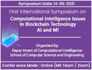 First International Symposium on Computational Intelligence Issues in Blockchain Technology AI and Ml