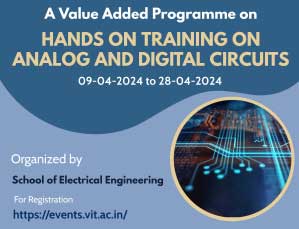 A Value Added Programme On HANDS ON TRAINING ON ANALOG AND DIGITAL CIRCUITS