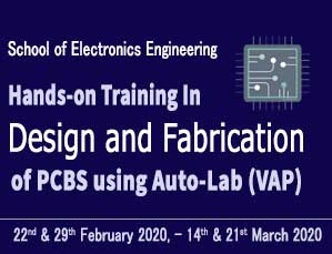 Hands-on Training In Design and Fabrication of PCBS using Auto-lab (VAP)