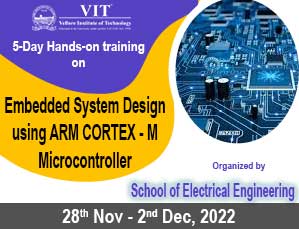 5-Day Hands-on Training on Embedded System Design using ARM CORTEX - M Microcontroller