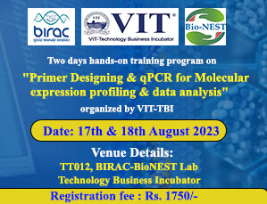 Primer designing and qPCR for molecular expression profiling & data analysis