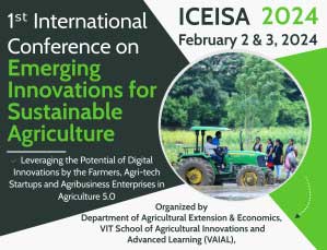 1ˢᵗ International Conference on Emerging Innovations for Sustainable Agriculture ICEISA-2024