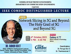 IEEE ComSoC Distinguished Lecture