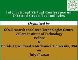 International Virtual Conference brochure on CO2 and Green Technologies