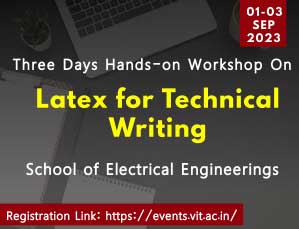 A Three-days Hands-on Workshop on Latex for Technical Writing