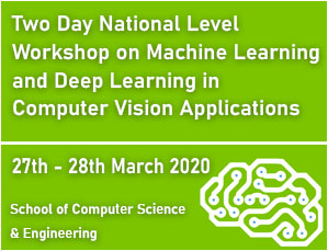 Two Day National Level Workshop on Machine Learning and Deep Learning in Computer Vision Applications