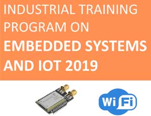 Microchip and ARM certified industrial training program on embedded system and IoT