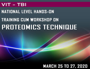 National Level Hands-On Training Cum Workshop on Proteomics Technique