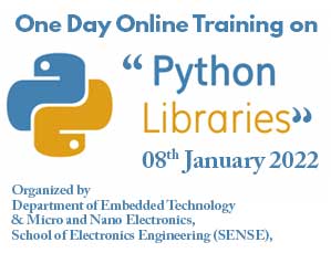 One Day Online Training on Python Libraries