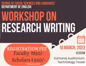 Workshop on Research Writing