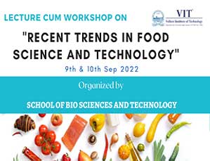 Two-day Lecture cum workshop on Recent Trends in Food Science and Technology