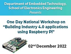 One Day National Workshop on Building Industry 4.0 applications using Raspberry Pi 