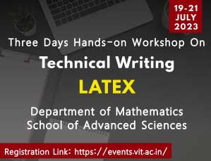 Three Days Hands-on Workshop On Technical Writing LATEX