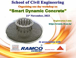 One day workshop on Smart Dynamic Concrete