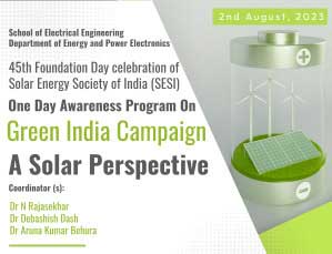 One Day Awareness Program On Green India campaign - A Solar Perspective