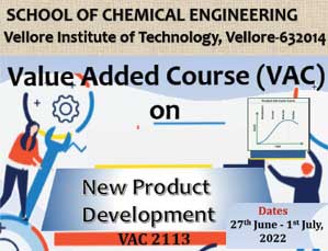 Value Added Course on New Product Development
