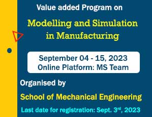 Value added course on Modelling and Simulation in Manufacturing