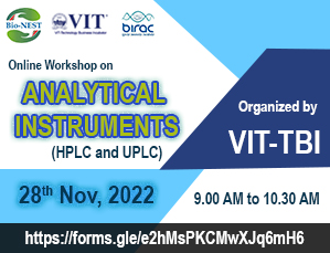 ONLINE WORKSHOP ON ANALYTICAL INSTRUMENTS (HPLC and UPLC)