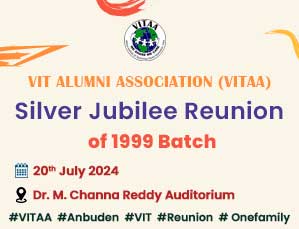 VITAA Silver Jubilee Reunion of 1999 Batch