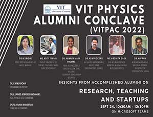 VIT Physics Alumini Conclave (VITPAC 2022)