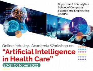 Online Industry Academia workshop on Artificial Intelligence in Health care
