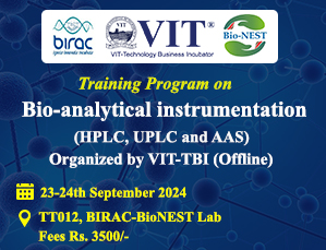 Training program on  Bio-analytical Instrumentation (HPLC,UPLC and AAS)