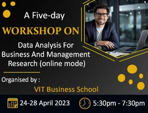 Five Days Workshop on Data Analysis for Business and Management Research (Online Mode)