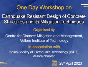 One day Workshop on  Earthquake Resistant Design of Concrete Structures and its Mitigation Techniques