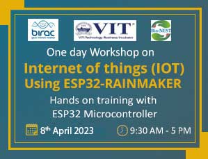 One day workshop on  IOT USING ESP32
