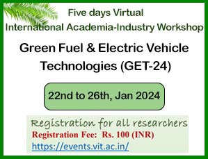 Green Fuel & Electric Vehicle Technologies (GET-24)