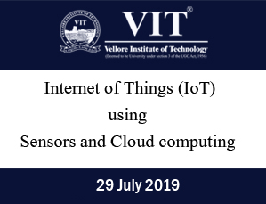 Certificate Program on “Internet of Things (IoT) using Sensors and Cloud computing” 