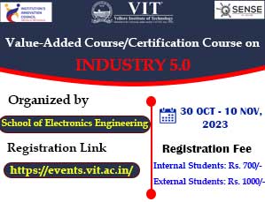 Certification Course on Industry 5.0