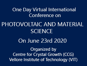 Virtual International conference on Photovoltaic and Materials Science 