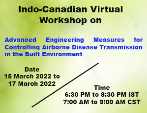 Indo-Canadian Virtual Workshop