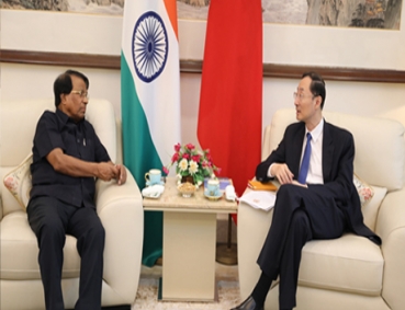 Chancellor of VIT met with Ambassador Sun Weidong 