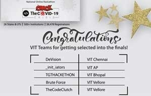 5 Teams from VIT qualify for the finals of  NASSCOM – IBM All India Hackathon