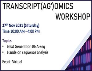 Transcript(AG’) Omics  Workshop