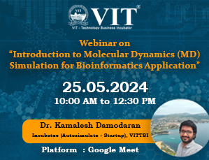 Introduction to Molecular Dynamics (MD)  Simulation for Bioinformatics Application
