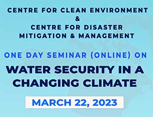 One Day Seminar (Online) On Water Security In A Changing Climate