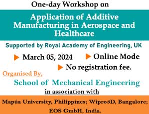 Application of Additive Manufacturing in Aerospace and Healthcare