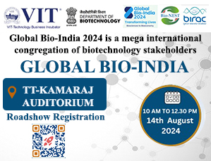 GLOBAL BIO-INDIA ROADSHOW