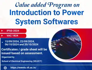 Value added Program on Introduction To Power System Softwares – VAC 1824